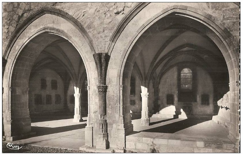 ABBAYE SALLE CAPITULAIRE 2 -  APRES 1949