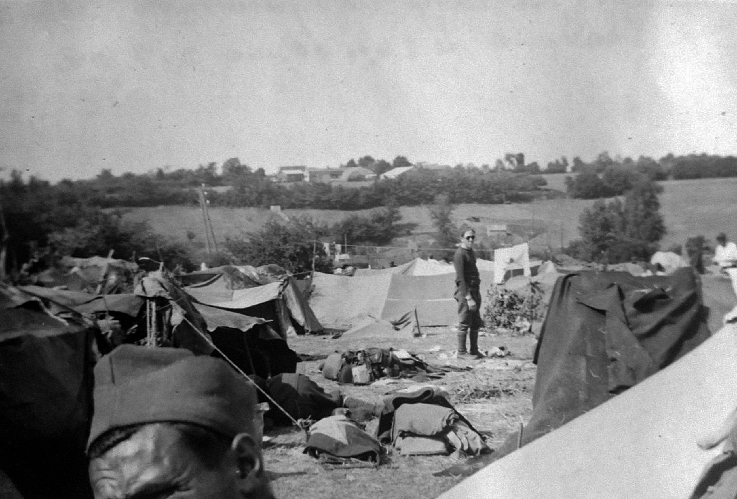 Camps de prisonniers de Charroux dans la Vienne, du 24 juin au 2 juillet 1940