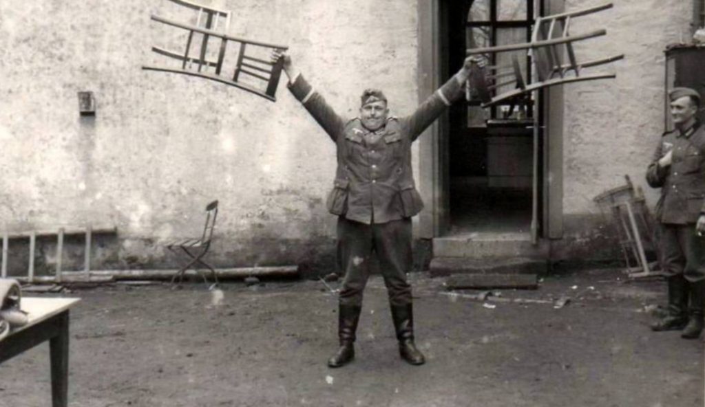 Soldats allemands occupation 1940 (photo d'illustration non localisée)